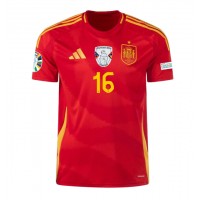 Spanien Rodri Hernandez #16 Heimtrikot EM 2024 Kurzarm